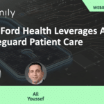 blog header image with two headshots of interview subjects with the content title henry ford health leverages asimily to safeguard patient care